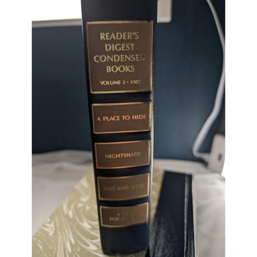 Reader's Digest Condensed Books Lot of 2 Hardcover 1986 1987 Decorative - Picture 8 of 11